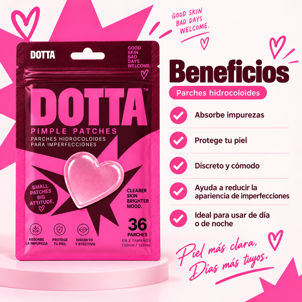 DOTTA™ Stars Parches Anti-Granitos