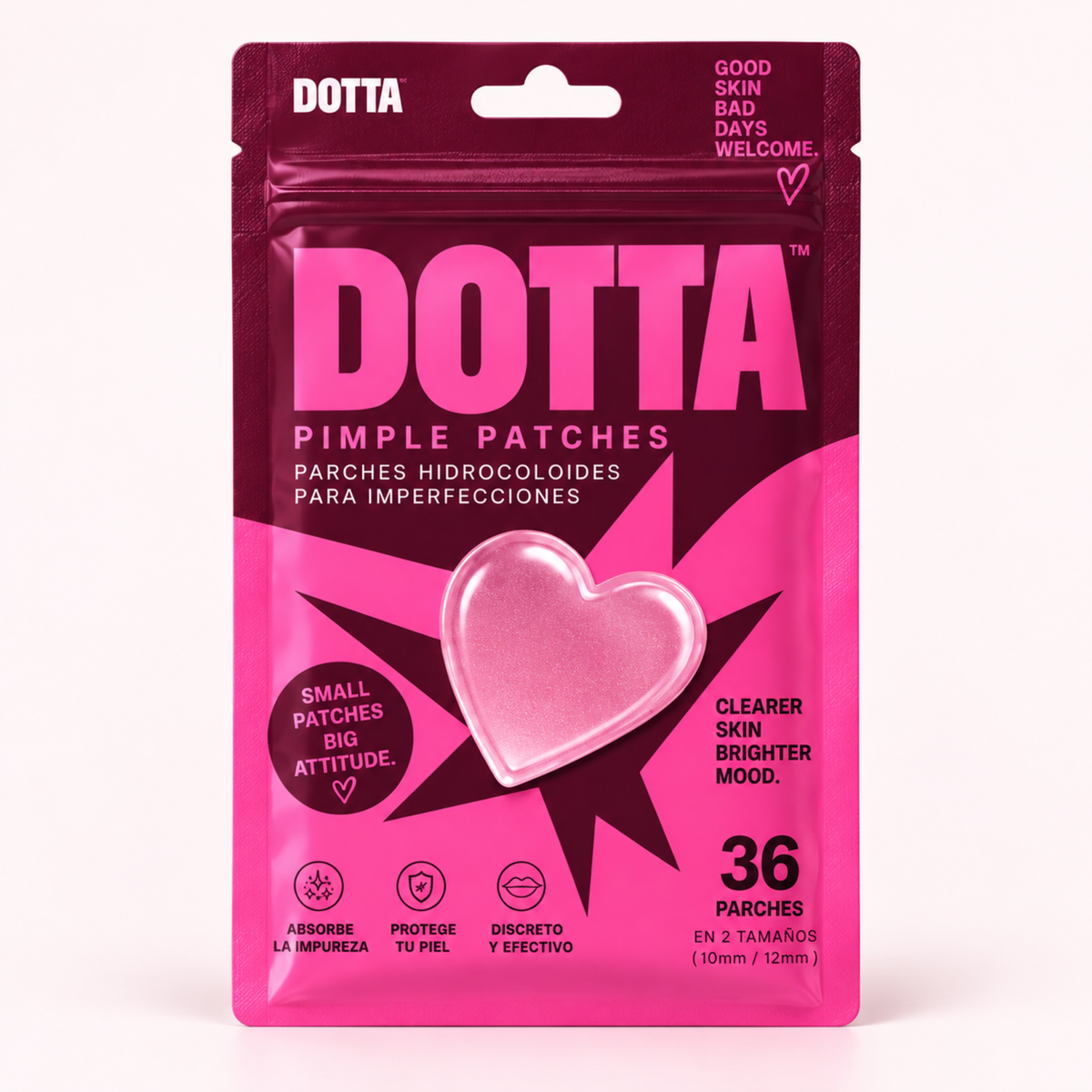 DOTTA™ Hearts Parches Anti-Granitos